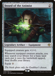 Sword of the Animist [Archenemy: Nicol Bolas]
