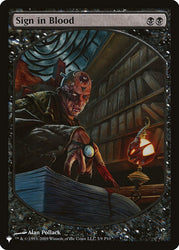 Sign in Blood [The List]