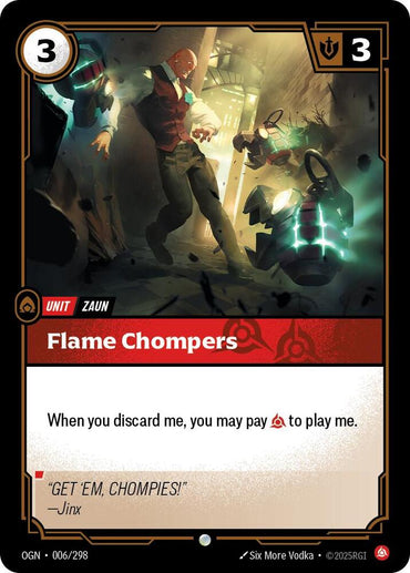 Flame Chompers (006/298) [Origins]