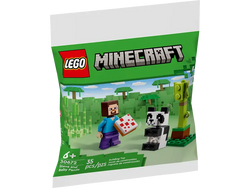 Lego: Minecraft - Steve and Baby Panda