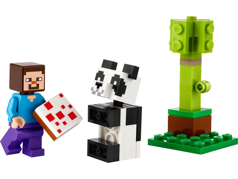 Lego: Minecraft - Steve and Baby Panda