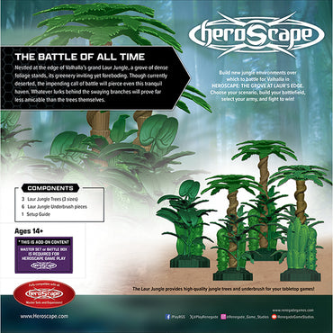 Heroscape: Terrain Expansion - The Grove at Laur's Edge