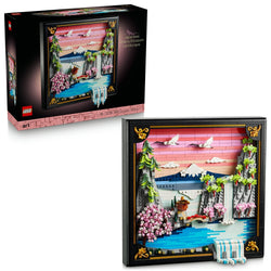 Lego: Japanese Cherry Blossom Landscape