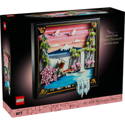 Lego: Japanese Cherry Blossom Landscape