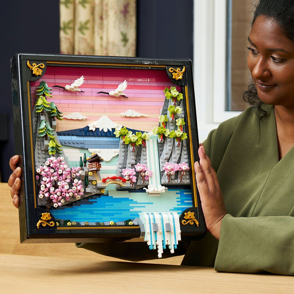 Lego: Japanese Cherry Blossom Landscape