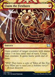 Claim the Firstborn [Strixhaven: Mystical Archive]