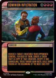 Dominion Infiltration (Showcase) (Surge Foil) [Star Trek]