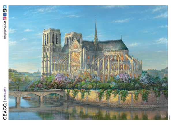 Puzzle: Thomas Kinkade Studios - Notre Dame