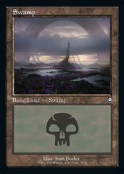 Swamp (033) (Retro) [The Brothers' War Commander]