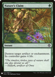 Nature's Claim [Mystery Booster]