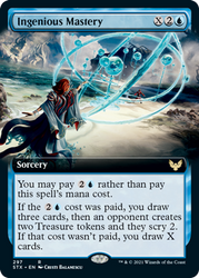 Ingenious Mastery (Extended Art) [Strixhaven: School of Mages]
