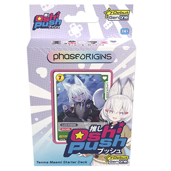 Oshi Push TCG - Gen One Phase Origins - Tenma Maemi Starter Deck