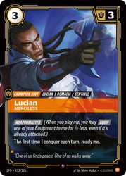 Lucian, Merciless (113/221) [Spiritforged]