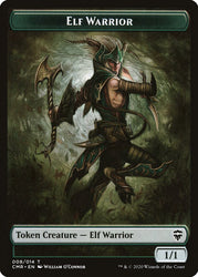 Elf Warrior Token [Commander Legends Tokens]