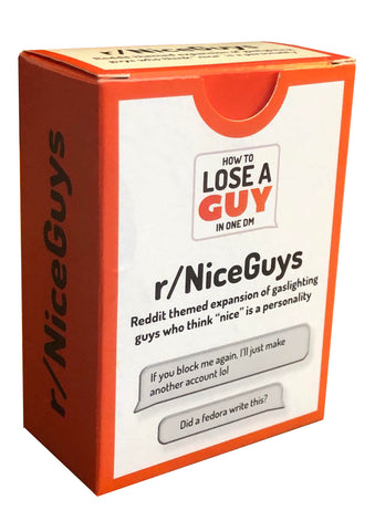 How to Lose a Guy in One DM R/NiceGuys Expansion