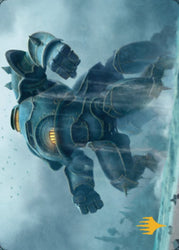 Depth Charge Colossus Art Card (Gold-Stamped Planeswalker Symbol) [The Brothers' War Art Series]