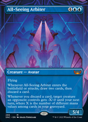 All-Seeing Arbiter (Borderless Alternate Art) [Streets of New Capenna]