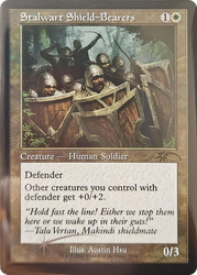 Stalwart Shield-Bearers (Retro Frame) [Secret Lair Drop Series]