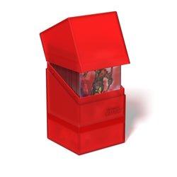 Ultimate Guard Boulder Deck Box: Boulder'n'Tray 100+ - Ruby
