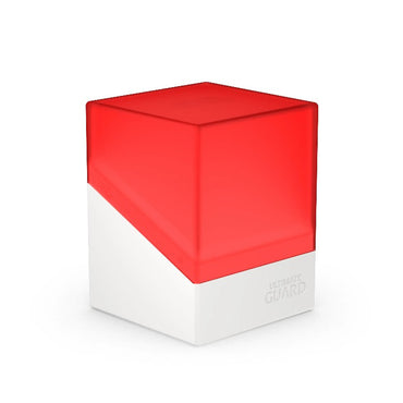 Ultimate Guard Boulder Deck Box: Synergy Red/White 100+