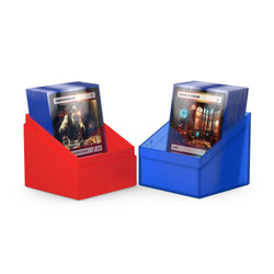 Ultimate Guard Boulder Deck Box: Synergy Blue/Red 100+