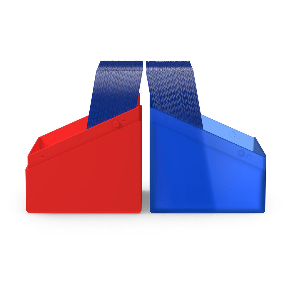 Ultimate Guard Boulder Deck Box: Synergy Blue/Red 100+