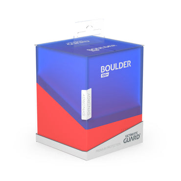 Ultimate Guard Boulder Deck Box: Synergy Blue/Red 100+