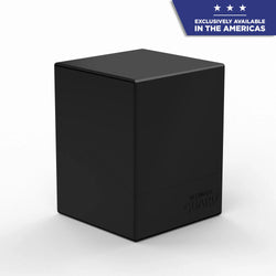 Ultimate Guard Boulder Deck Box: Solid Color 100+ - Black