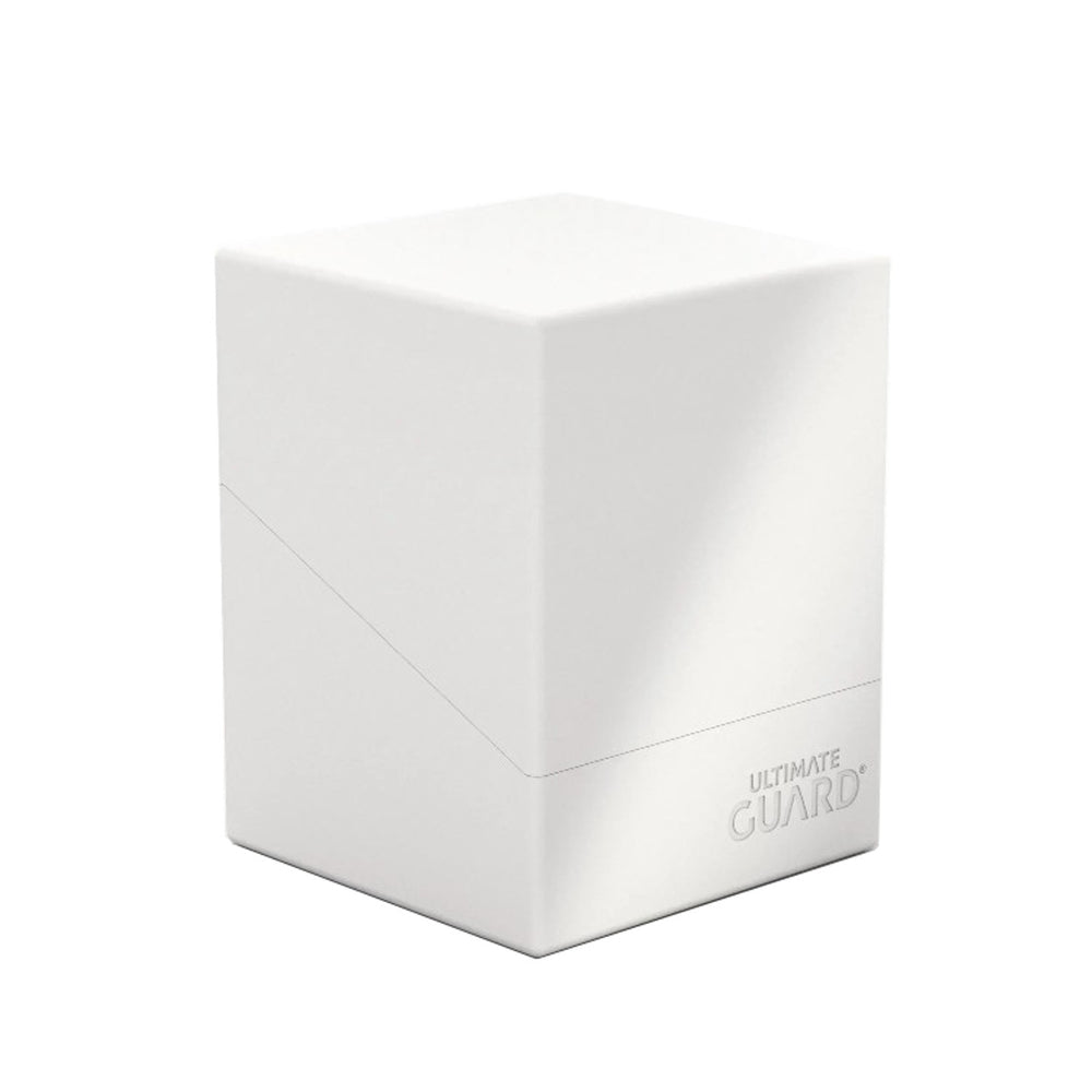 Ultimate Guard Boulder Deck Box: Solid Color 100+ - White