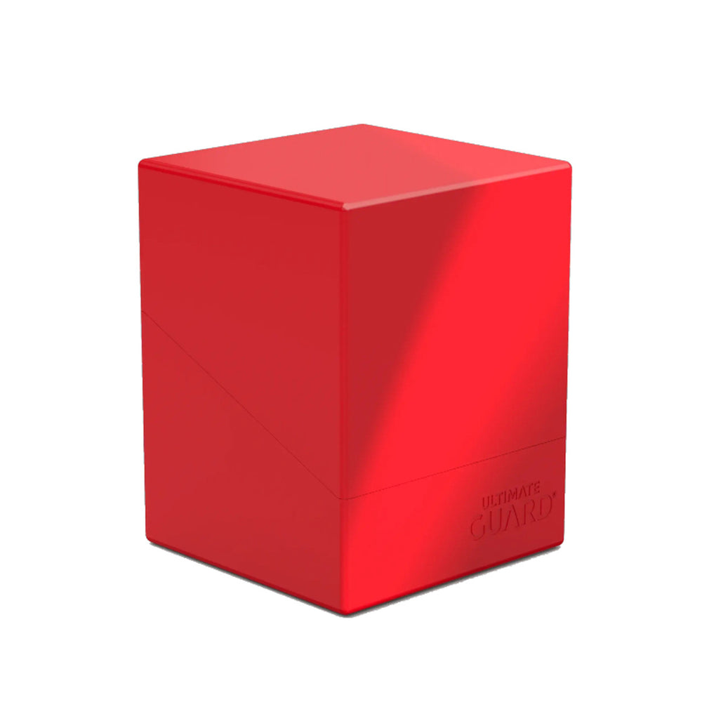 Ultimate Guard Boulder Deck Box: Solid Color 100+ - Red