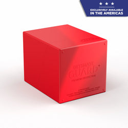 Ultimate Guard Boulder Deck Box: Solid Color 100+ - Red