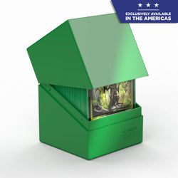 Ultimate Guard Boulder Deck Box: Solid Color 100+ - Green