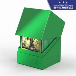 Ultimate Guard Boulder Deck Box: Solid Color 100+ - Green