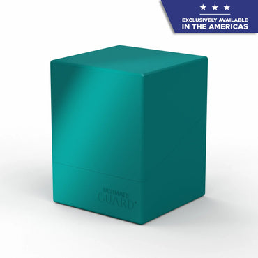 Ultimate Guard Boulder Deck Box: Solid Color 100+ - Petrol