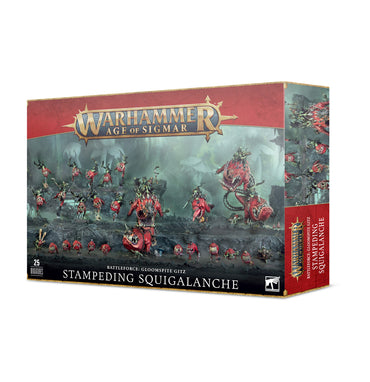 Warhammer, Age of Sigmar: Battleforce: Gloomspite Gitz – Stampeding Squigalanche