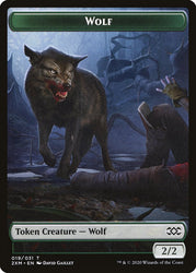 Wolf Token [Double Masters Tokens]