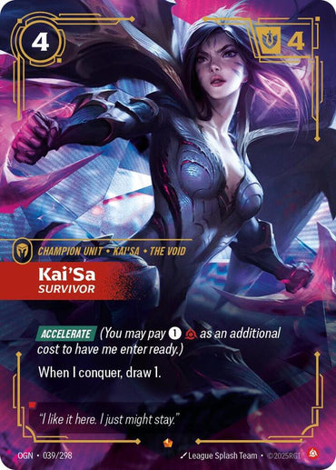 Kai'Sa, Survivor (039/298) [Origins]