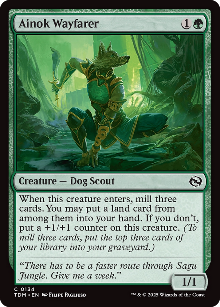 Ainok Wayfarer [Tarkir: Dragonstorm]