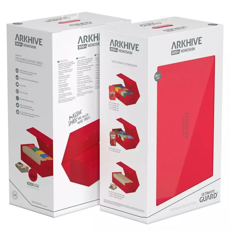 Ultimate Guard: Arkhive 800+ - Monocolor Red