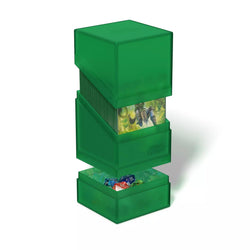 Ultimate Guard Boulder Deck Box: Boulder'n'Tray 100+ - Emerald
