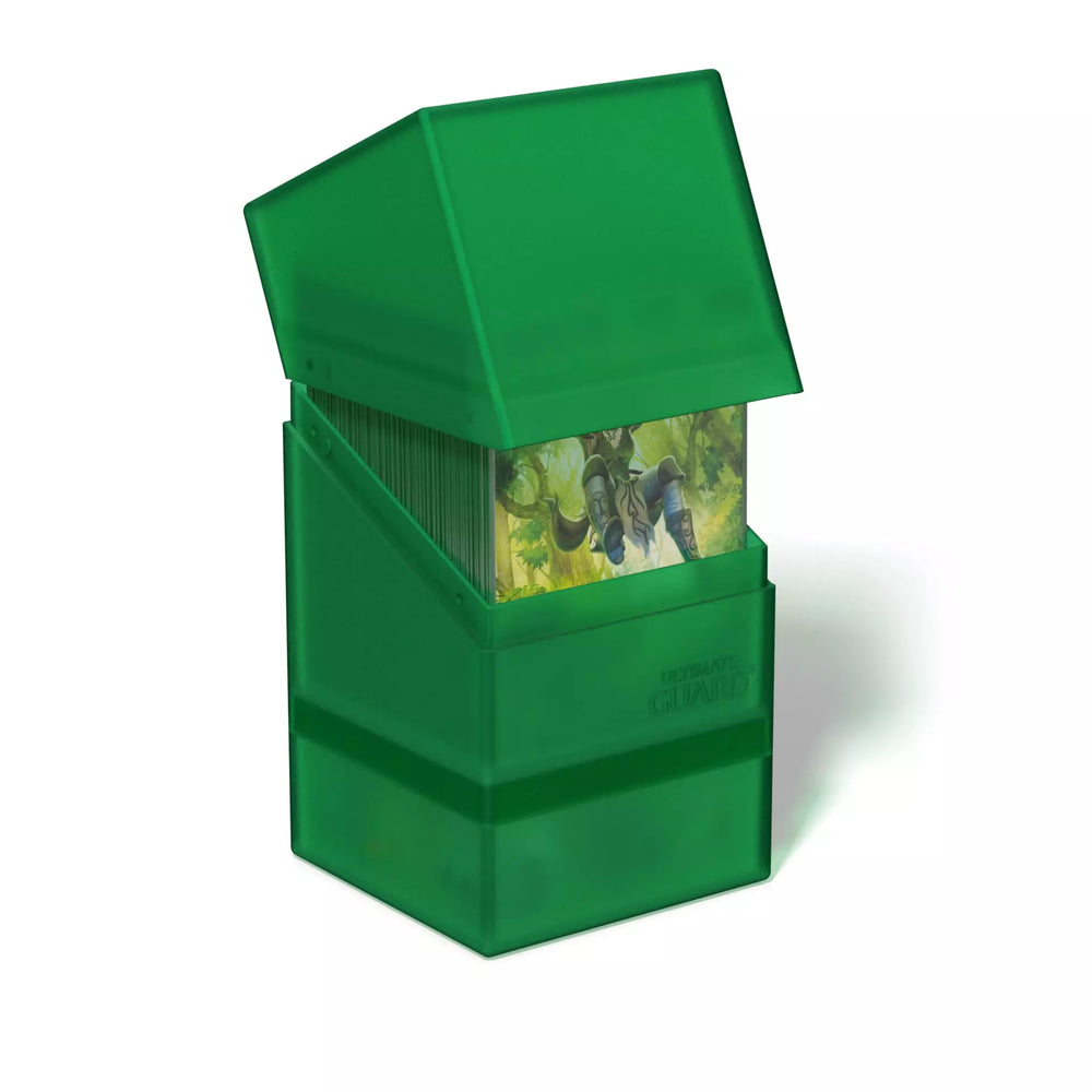 Ultimate Guard Boulder Deck Box: Boulder'n'Tray 100+ - Emerald