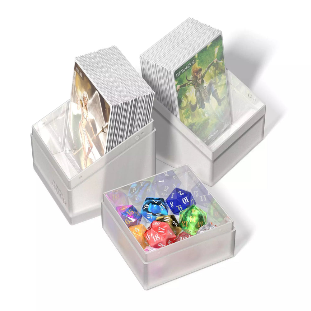 Ultimate Guard Boulder Deck Box: Boulder'n'Tray 100+ - Frosted