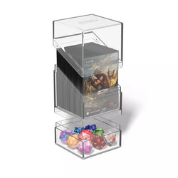 Ultimate Guard Boulder Deck Box: Boulder'n'Tray 100+ - Clear
