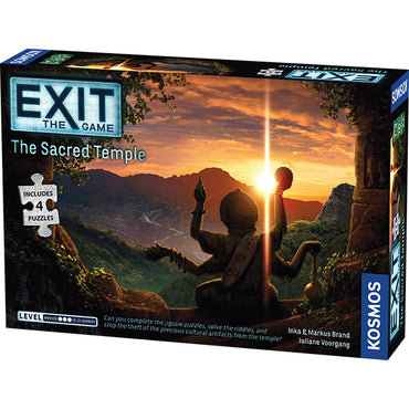 EXIT: The Sacred Temple (With Jigsaw Puzzles)