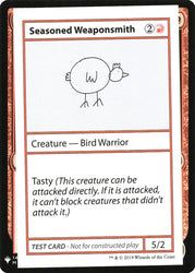 Seasoned Weaponsmith [Mystery Booster Playtest Cards]