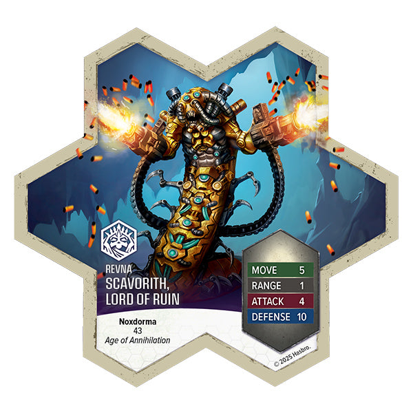 Heroscape Army Expansion: Boiling Tension - Scavorith, Lord of Ruin