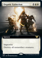 Organic Extinction (Extended Art) [Kamigawa: Neon Dynasty Commander]