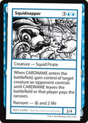 Squidnapper (2021 Edition) [Mystery Booster Playtest Cards]