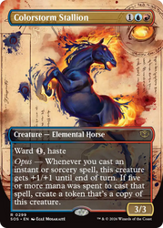 Colorstorm Stallion (Borderless) [Secrets of Strixhaven]