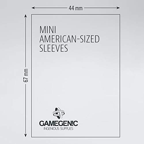 Gamegenic Matte Sleeves: Mini American-Sized (50ct)